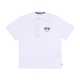 maglietta uomo metal logo tee WHITE