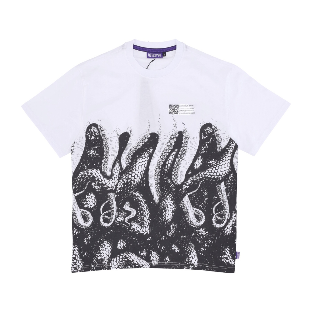 maglietta uomo snakes tee WHITE