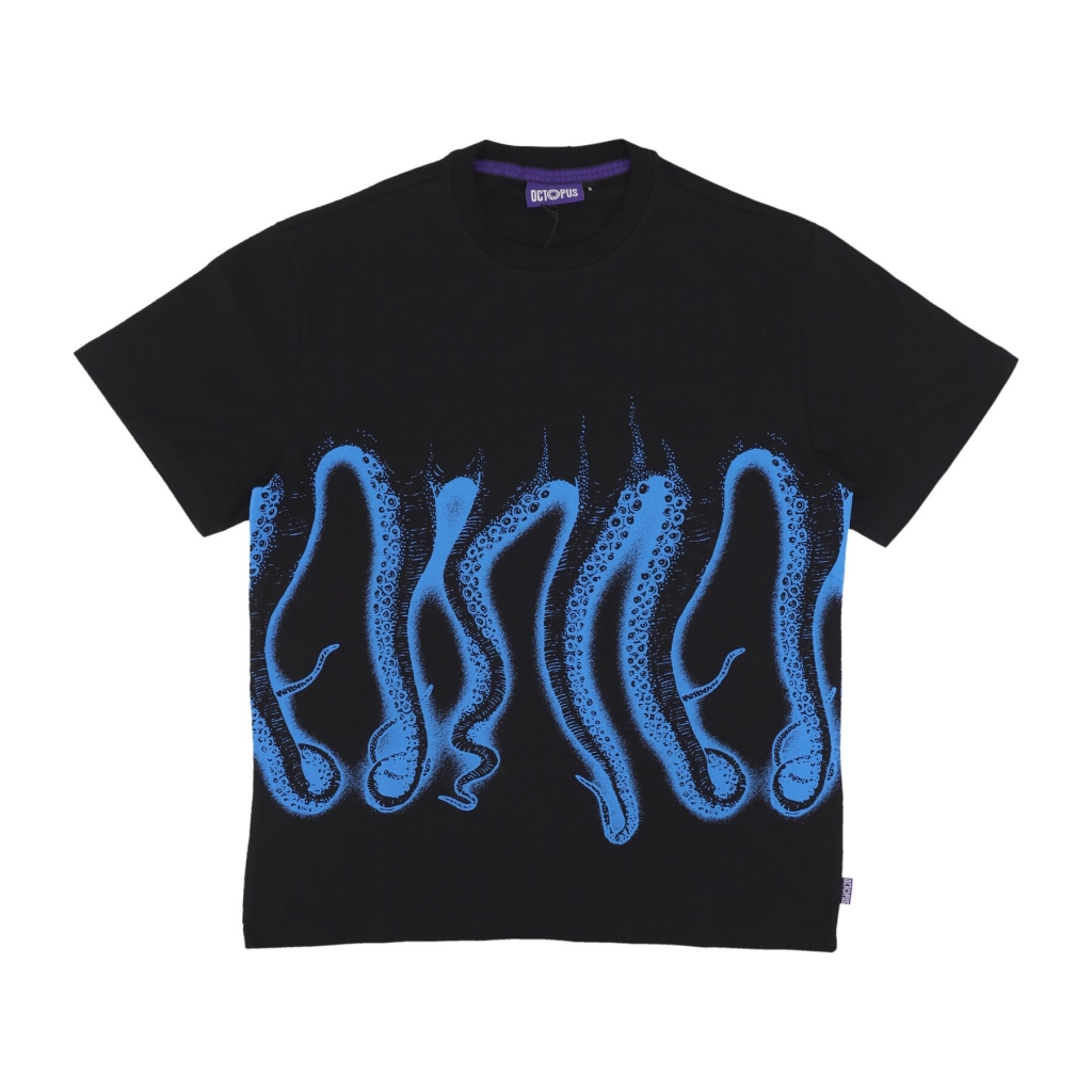 maglietta uomo airbrush outline BLACK