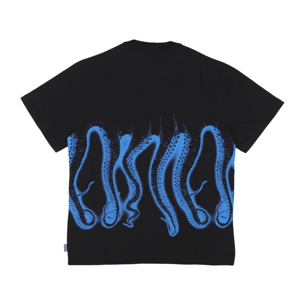 maglietta uomo airbrush outline BLACK