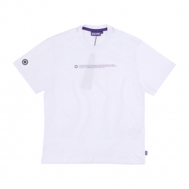 maglietta uomo outline logo tee WHITE
