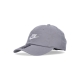 cappellino visiera curva uomo club cap futura washed PARTICLE GREY/WHITE