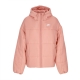 piumino donna w essential thermic classic puffer RED STARDUST/WHITE
