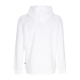 felpa cappuccio uomo no 1 logo celebration hoodie WHITE