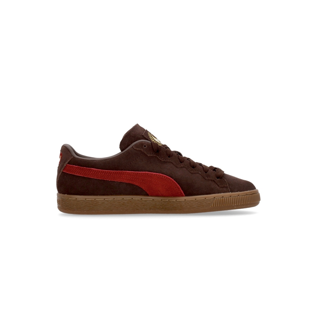 scarpa bassa uomo suede b x staple DARK CHOCOLATE/RHUBARB