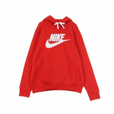 felpa cappuccio uomo club hoodie pullover basketball gx UNIVERSITY RED/WHITE/WHITE