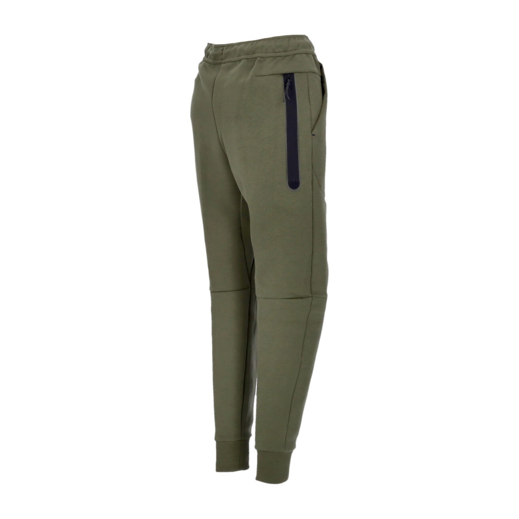 pantalone tuta leggero uomo sportswear tech fleece ROUGH GREEN/BLACK
