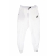 pantalone tuta leggero uomo sportswear tech fleece WHITE/BLACK