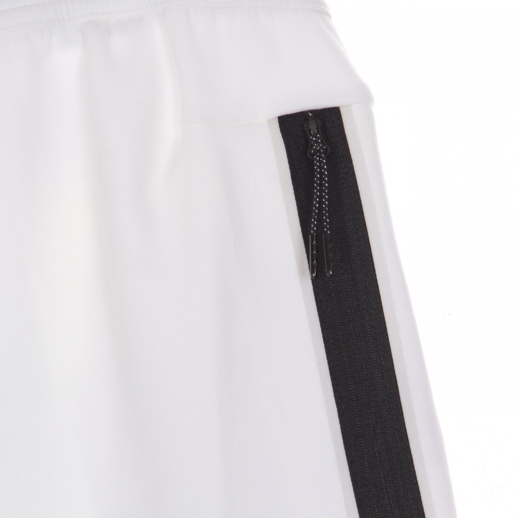 pantalone tuta leggero uomo sportswear tech fleece WHITE/BLACK
