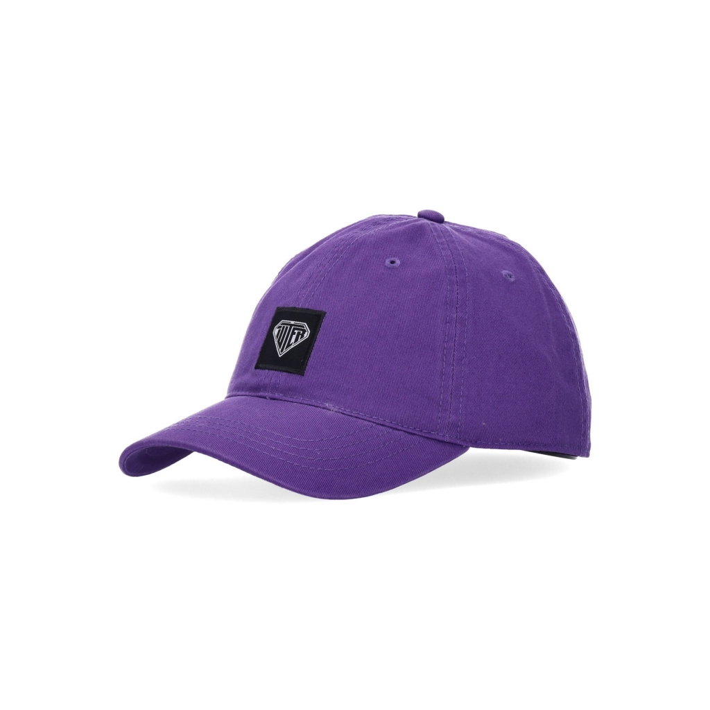 cappellino visiera curva uomo logo dad hat PURPLE