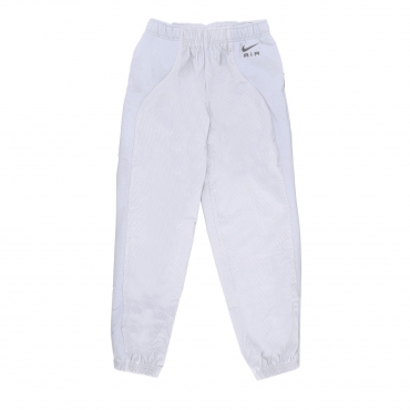 pantalone tuta leggero donna sportswear air high-waisted corduroy fleece pants PURE PLATINUM/FLAT PEWTER