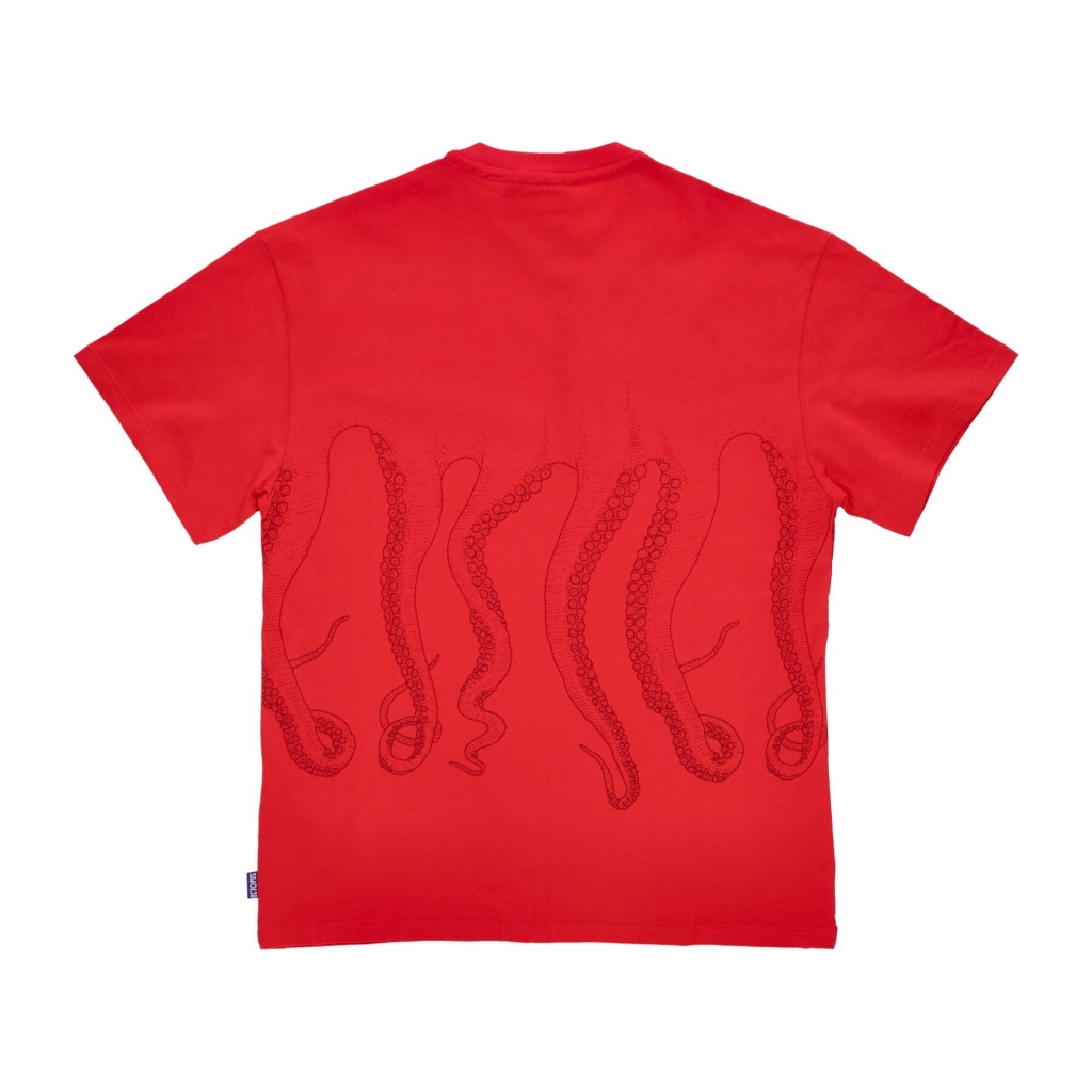maglietta uomo octopus tee RED