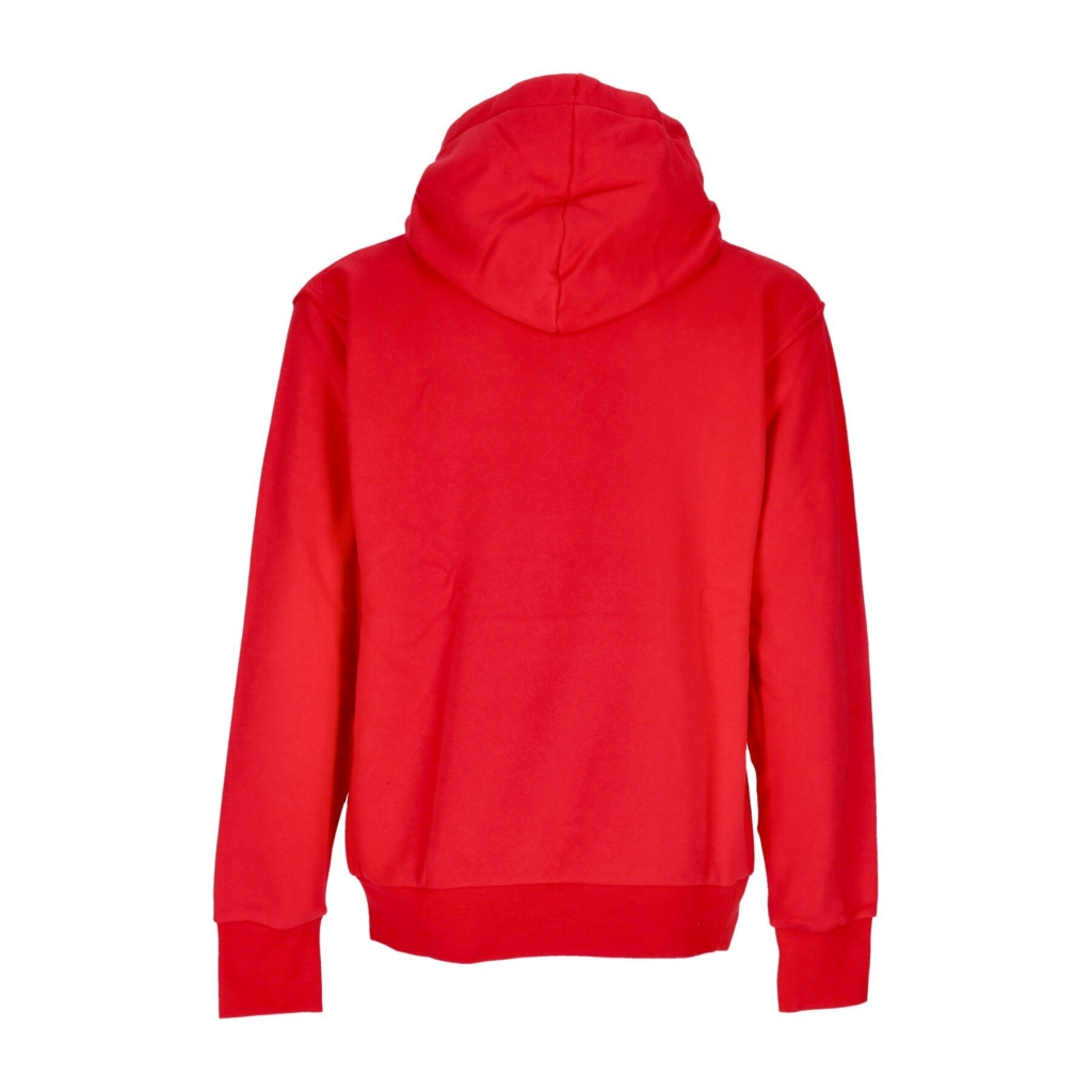 felpa cappuccio uomo nba essential fleece hoodie atlhaw UNIVERSITY RED
