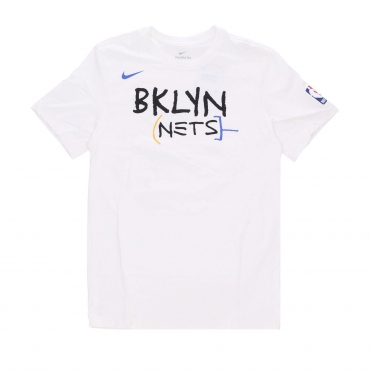 maglietta uomo nba city edition essential logo tee bronet WHITE