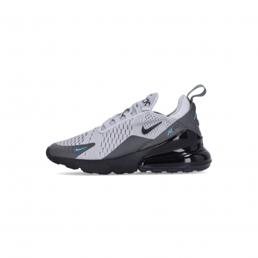 scarpa bassa uomo air max 270 WOLF GREY/BLACK/IRON GREY/BLUE LIGHTNING