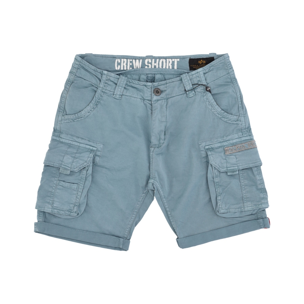pantalone corto uomo crew short GREY BLUE