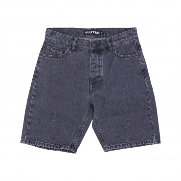 jeans corto uomo regular denim short GREY