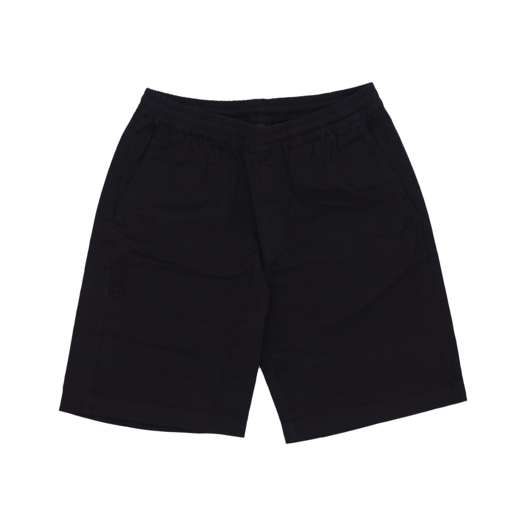 pantalone corto uomo jogger short BLACK