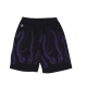 pantalone corto uomo outline jogger short BLACK/PURPLE