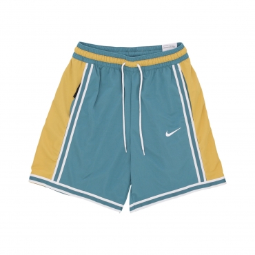 pantaloncino tipo basket uomo dri-fit dna+ short MINERAL TEAL/WHEAT GOLD/WHITE