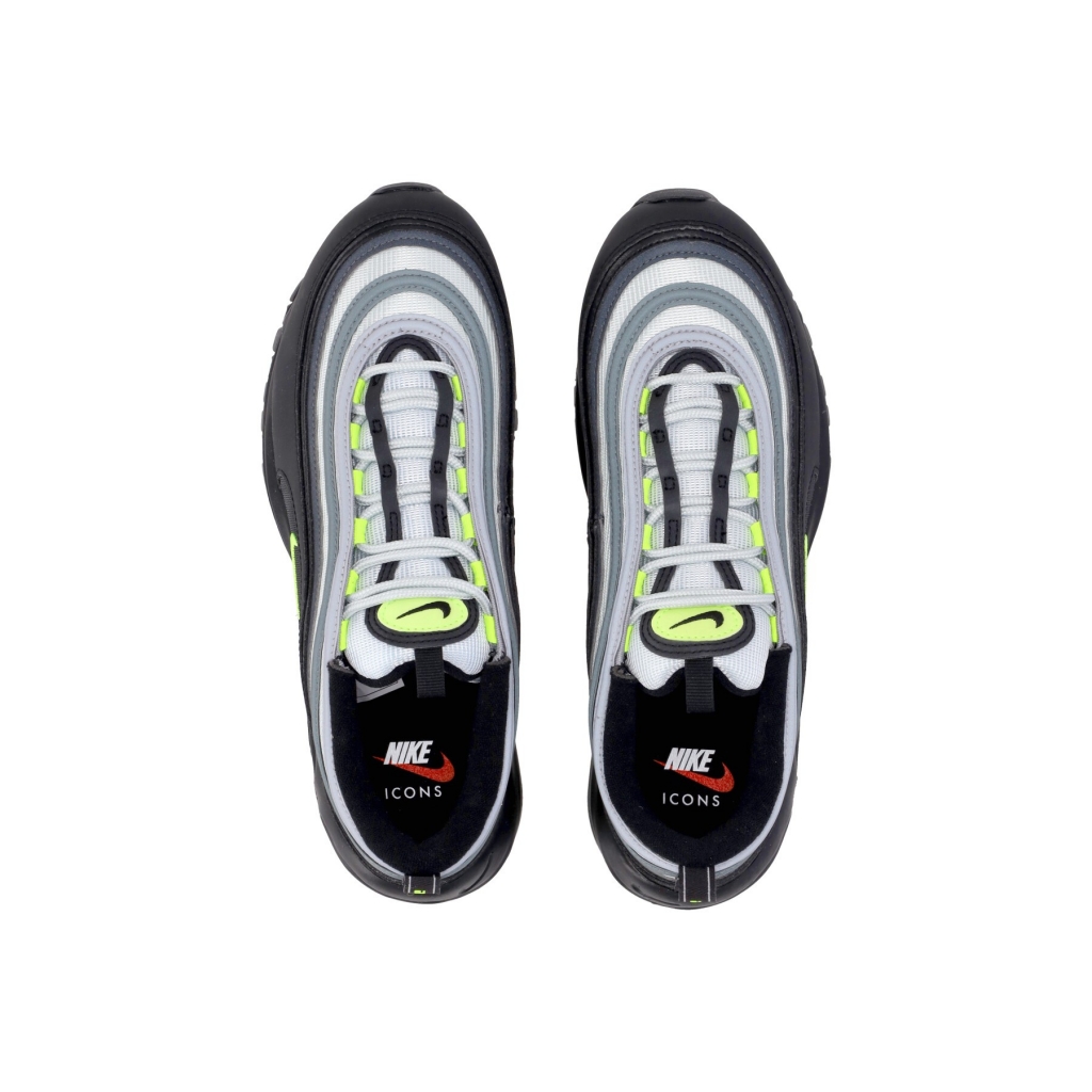 scarpa bassa uomo air max 97 PURE PLATINUM/VOLT/BLACK/WHITE
