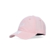 cappellino visiera curva uomo h86 futura washed PINK BLOOM/WHITE