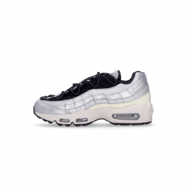 scarpa bassa uomo air max 95 METALLIC SILVER/ALABASTER