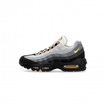 scarpa bassa uomo air max 95 WHITE/YELLOW STRIKE/WOLF GREY/COOL GREY