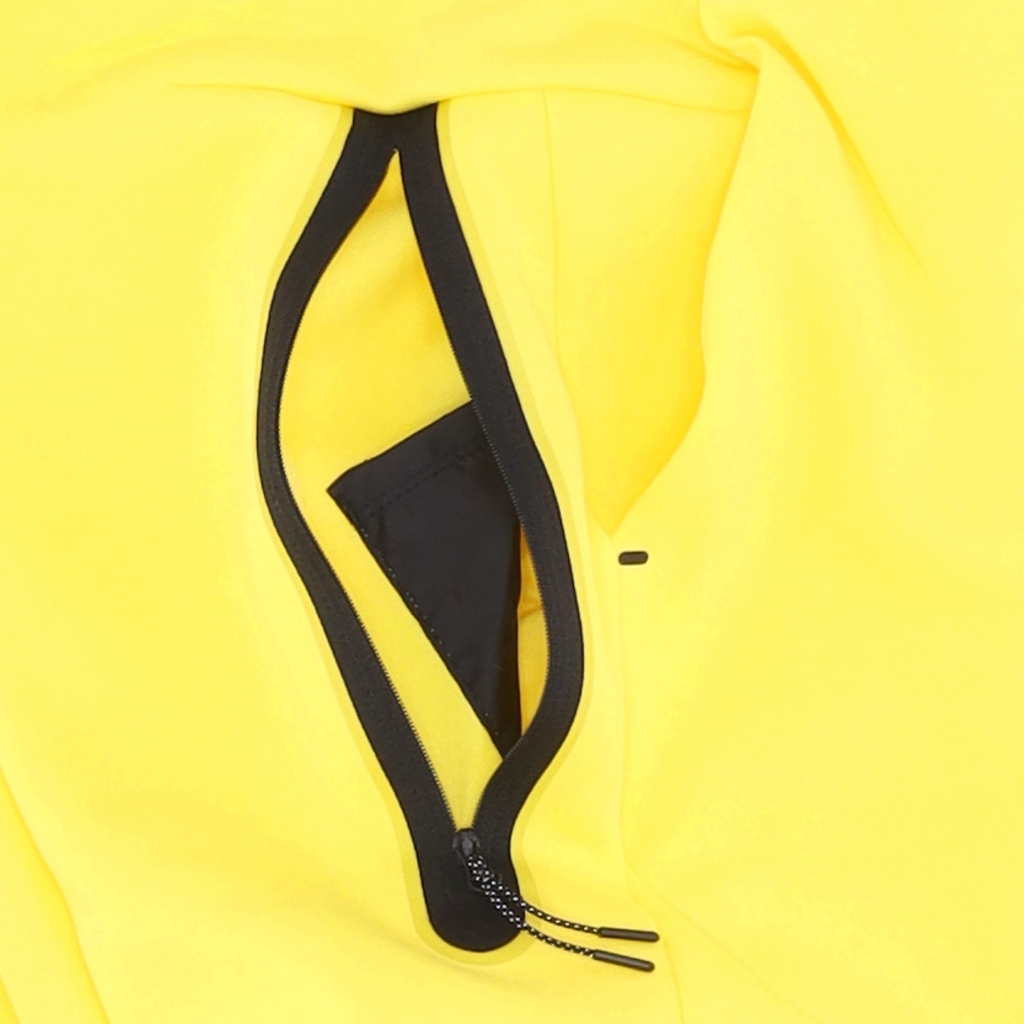 pantalone tuta leggero uomo sportswear tech fleece YELLOW STRIKE/BLACK