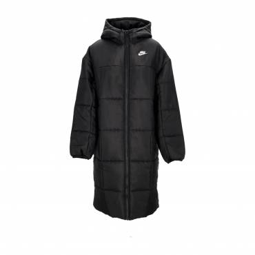 piumino lungo donna w thermic classic parka BLACK/WHITE