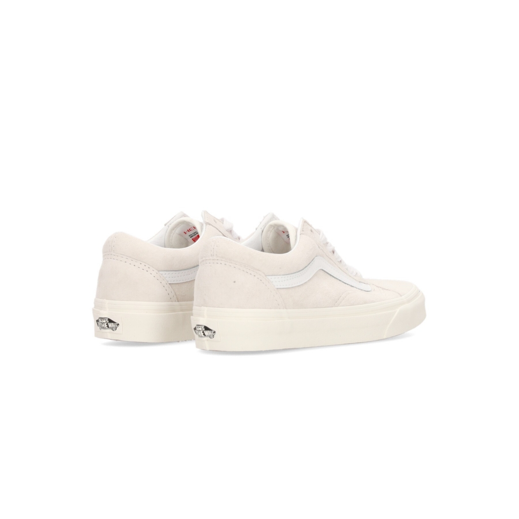 scarpa bassa uomo old skool PIG SUEDE BLANC DE BLANC