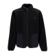 orsetto uomo club+ fleece  sherpa winterized jacket BLACK/BLACK