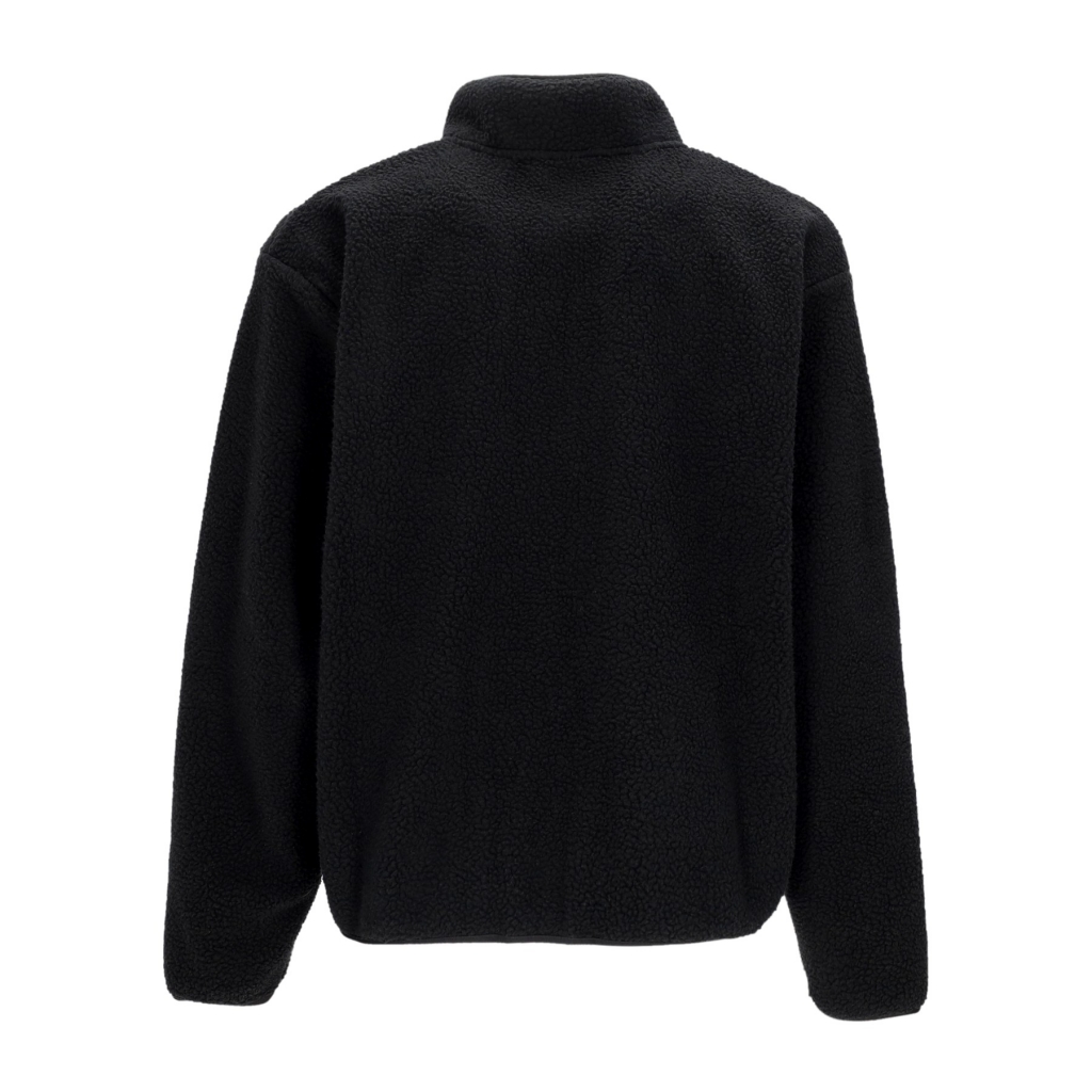 orsetto uomo club+ fleece  sherpa winterized jacket BLACK/BLACK