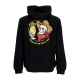 felpa cappuccio uomo the coolest in town po hoodie BLACK