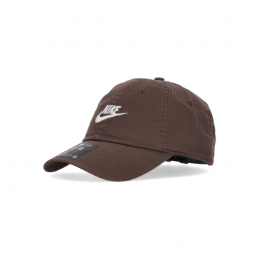 cappellino visiera curva uomo club cap futura washed BAROQUE BROWN/WHITE