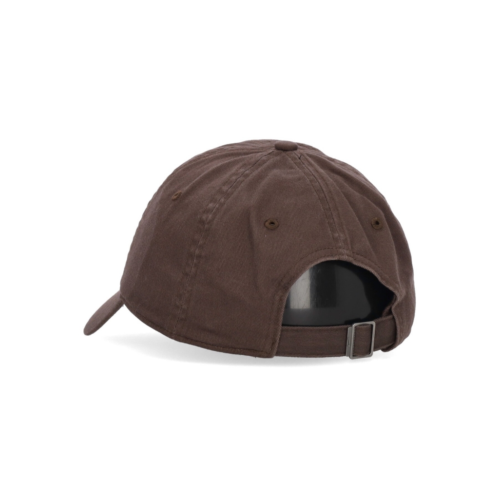 cappellino visiera curva uomo club cap futura washed BAROQUE BROWN/WHITE