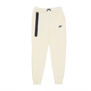 pantalone tuta leggero uomo tech fleece jogger pant COCONUT MILK/BLACK