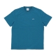 maglietta uomo tommy back pixel tee PETROL BLUE