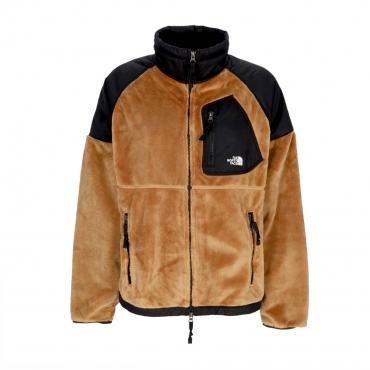 orsetto uomo versa velour jacket ALMOND BUTTER/BLACK