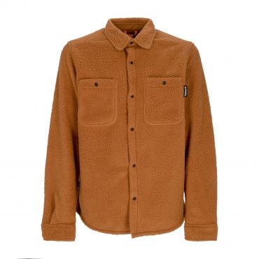 camicia imbottita uomo fleece overshirt ARGAN OIL