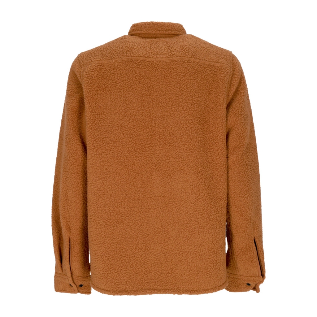 camicia imbottita uomo fleece overshirt ARGAN OIL