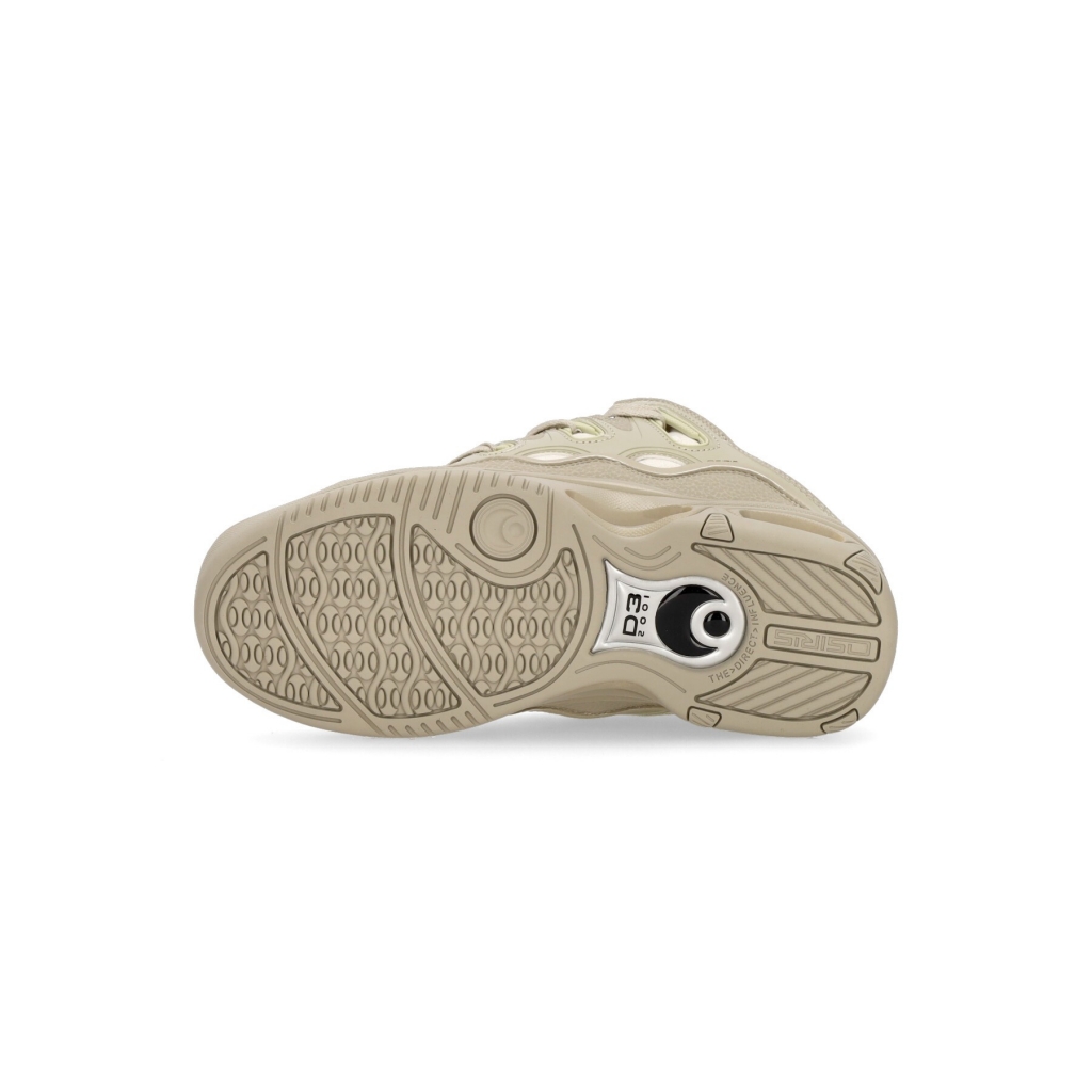 scarpe skate uomo d3 2001 BEIGE/WHITE