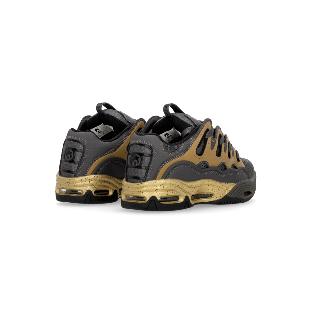 scarpe skate uomo d3 2001 CHARCOAL/GOLD/BLACK