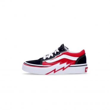 scarpa bassa bambino old skool bolt RED/BLACK