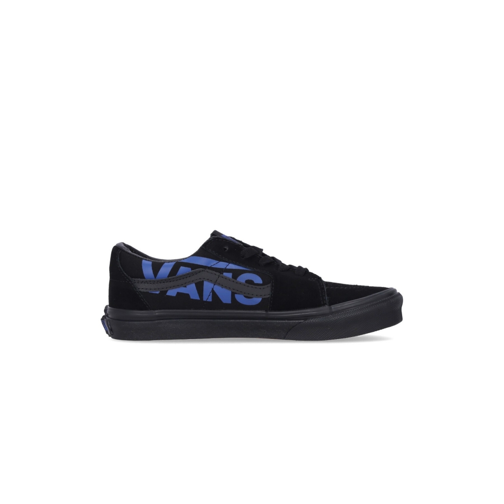 scarpa bassa ragazzo sk8-low logo BLACK/BLUE