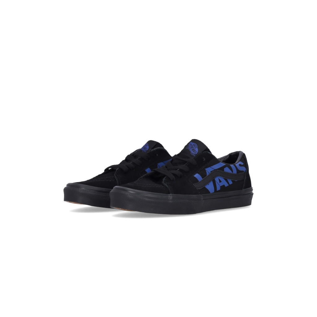 scarpa bassa ragazzo sk8-low logo BLACK/BLUE