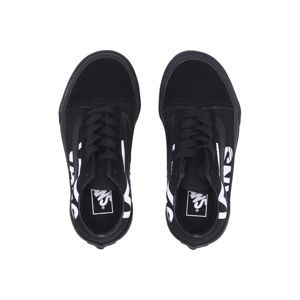 scarpa bassa bambino old skool logo BLACK/WHITE