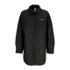 giacca coach jacket donna w sportswear essentials quilted trench BLACK/WHITE
