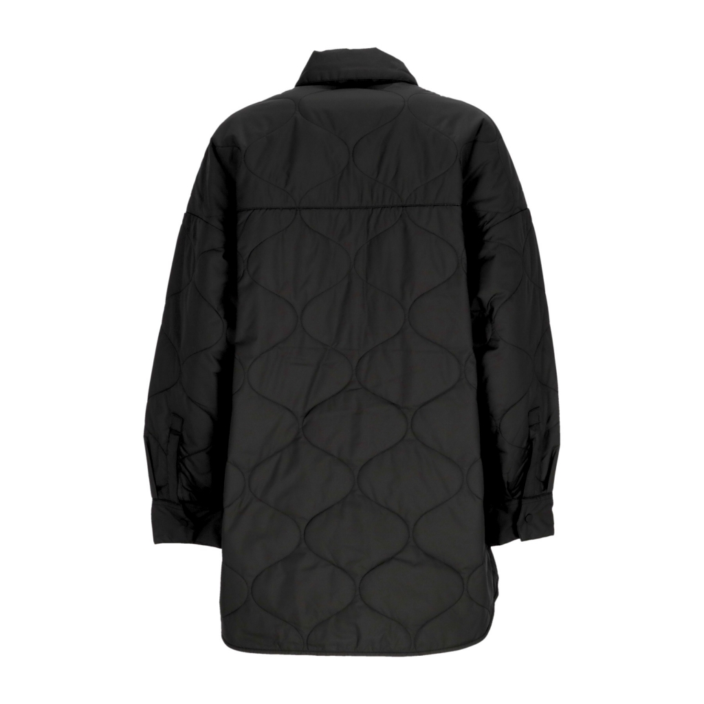 giacca coach jacket donna w sportswear essentials quilted trench BLACK/WHITE