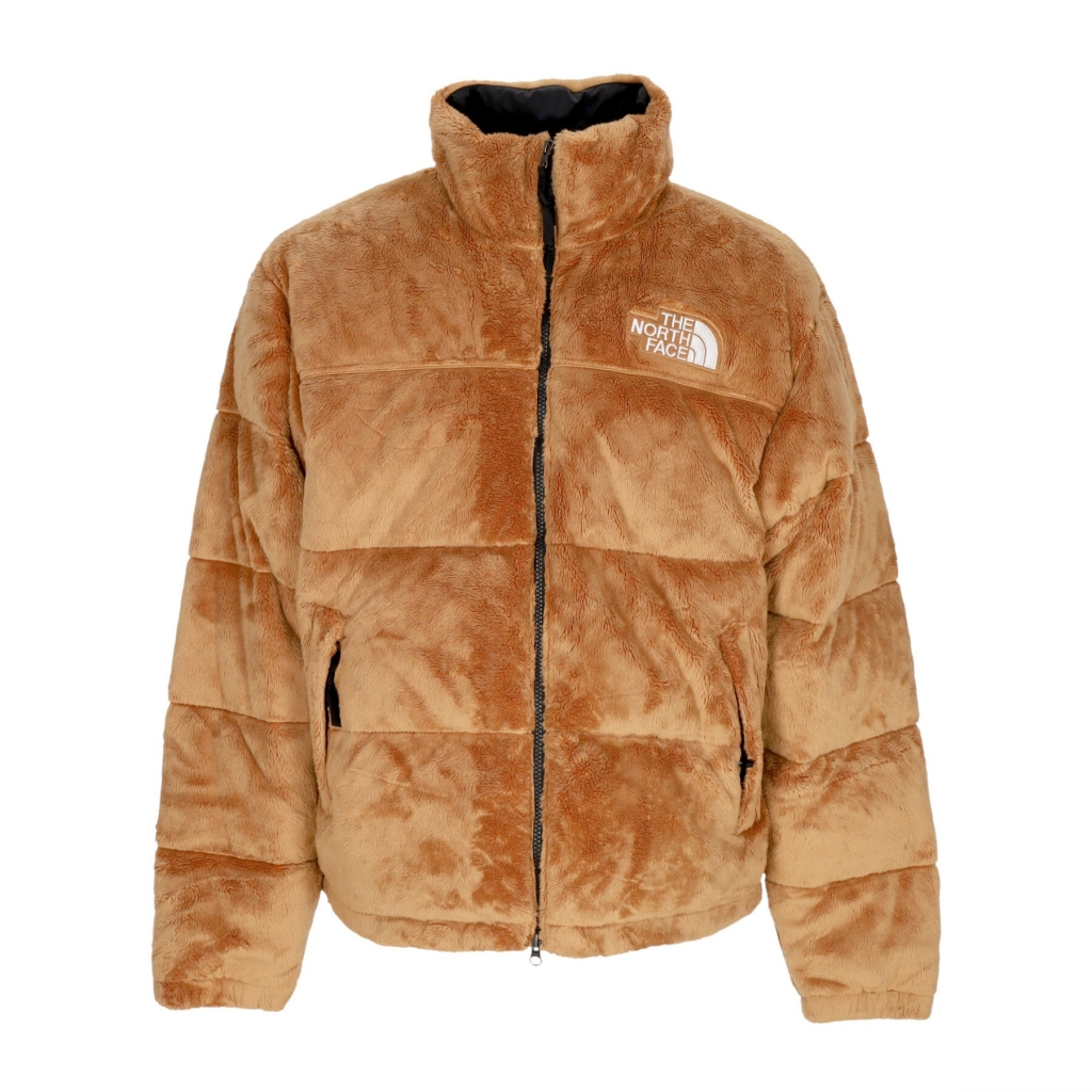 orsetto uomo versa velour nuptse ALMOND BUTTER